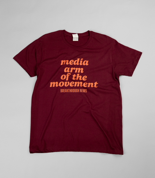 Media Arm of the Movement Tee